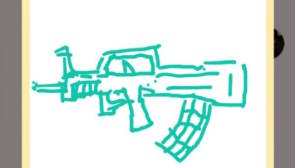 QQ红包步枪怎么画 画图红包步枪画法