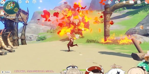 原神大小羽球环怎么玩 原神大小羽球环解密攻略