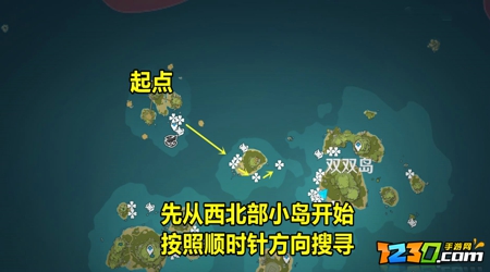 原神海灵芝最佳采集路线分享 原神海灵芝分布图一览