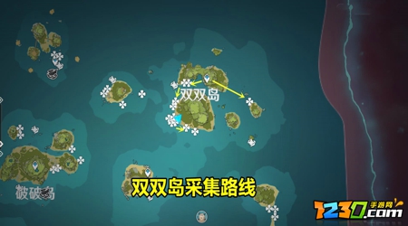 原神海灵芝最佳采集路线分享 原神海灵芝分布图一览